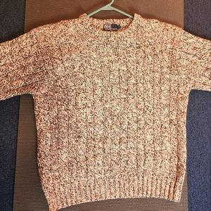 Polo ralph lauren aran-knit wool-blend sweater